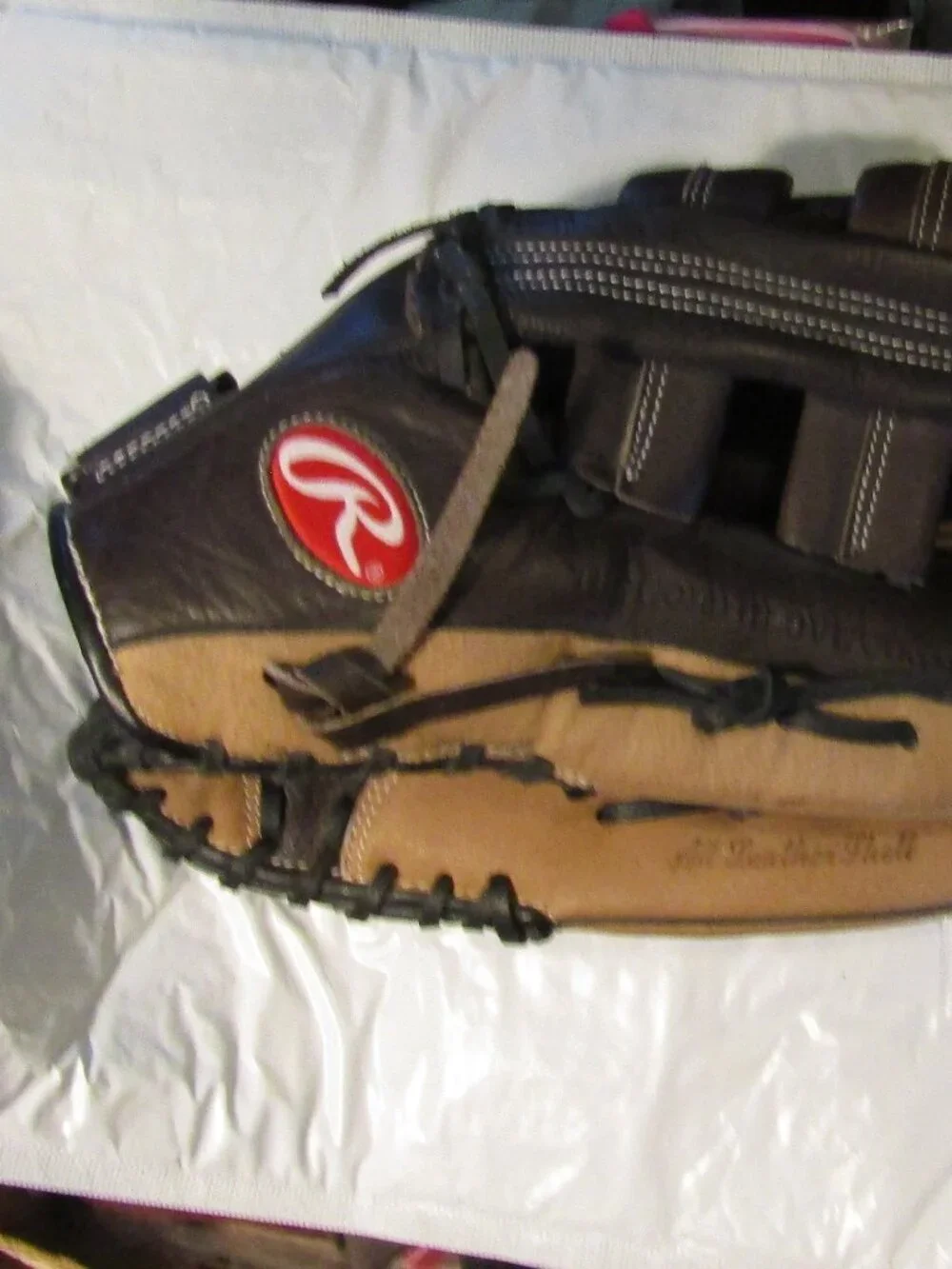 RAWLINGS LEATHER BASEBALL GLOVE R130 13" RENEGADE Code EHBE29 Infield /Outfield - Picture 5 of 6